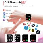 Rose Gold Smart Watch for Women with Fitness Tracker