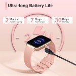 Rose Gold Smart Watch for Women with Fitness Tracker