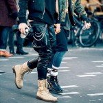 Stylish Skull Chain Wallet for Bikers & Punk Fans
