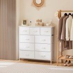 Versatile 9-Drawer Storage Dresser for Any Room