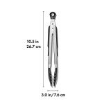 OXO Good Grips 9-Inch Nylon Locking Tongs