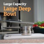 PriorityChef 15oz Stainless Steel Potato Ricer & Masher