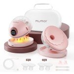 Mumior Wearable Heated Breast Pump - 2 Pack Pink