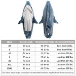 Shark Blanket Hoodie for Kids and Adults