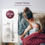 Mumior Wearable Heated Breast Pump - 2 Pack Pink