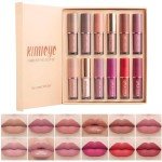 12-Piece Velvet Matte Liquid Lipstick Set