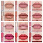 12-Piece Velvet Matte Liquid Lipstick Set