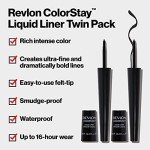 Revlon ColorStay Waterproof Liquid Eyeliner - Black 2-Pack
