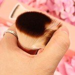 DUcare Flat Top Kabuki Foundation Brush, Pink