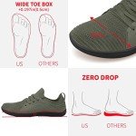 Men's Lightweight Minimalist Barefoot Slip-on Shoes