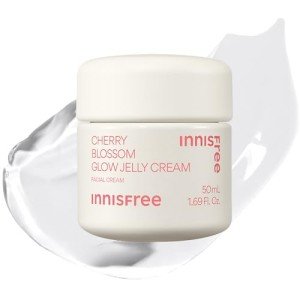 Innisfree Cherry Blossom Glow Jelly Cream - Hydrating Moisturizer