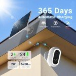 Laview 2K Wireless Solar Security Camera with Night Vision