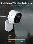 Winees 2K Wi-Fi Outdoor Security Cameras with AI