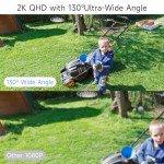 Wireless 2K Outdoor Security Camera with AI