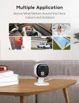 Winees 2K Wi-Fi Outdoor Security Cameras with AI