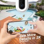 Laview 2K Wireless Solar Security Camera with Night Vision