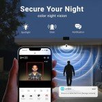 Laview 2K Wireless Solar Security Camera with Night Vision