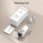 Wireless 2K Outdoor Security Camera with 360° Tracking