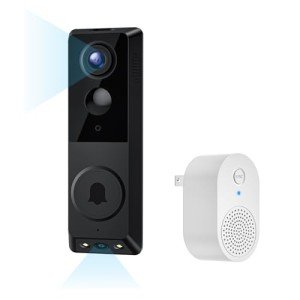 BoldFlex AI Video Doorbell with Dual Cameras