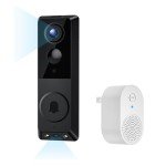 BoldFlex AI Video Doorbell with Dual Cameras