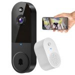 1080P Wireless Video Doorbell with AI Detection