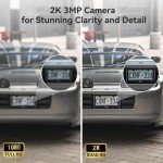 MUBVIEW 2K Wireless Dual Doorbell Camera with AI