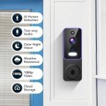 Blazique Wireless Smart Video Doorbell Camera