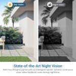 1080P Wireless Video Doorbell with AI Detection