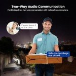 BoldFlex AI Video Doorbell with Dual Cameras