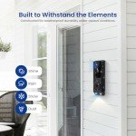 BoldFlex AI Video Doorbell with Dual Cameras