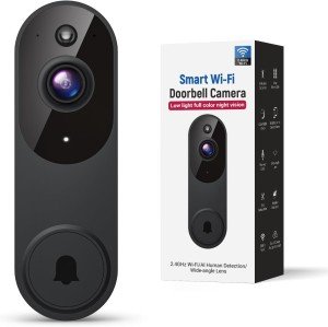 Wireless Smart Video Doorbell with AI Alerts