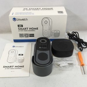 Uniwatch Bell J7 Plus Black WiFi Video Doorbell