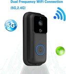 Wireless AI Video Doorbell with 5G Support