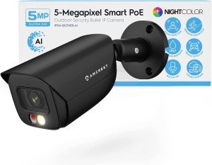 Amcrest AI Outdoor Bullet IP PoE Camera