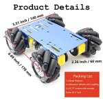 60mm Mecanum Wheel Robot Car Chassis Kit