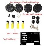 60mm Mecanum Wheel Robot Car Chassis Kit