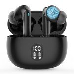 3-in-1 AI Language Translation Earbuds - Black
