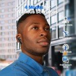 3-in-1 AI Language Translation Earbuds - Black