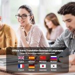 3-in-1 AI Language Translation Earbuds - Black