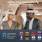 Multilingual AI Translation Earbuds for Travel & Meetings