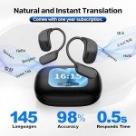 Real-Time AI Language Translation Earbuds - 144 Languages