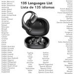 ANINUALE ERAZER X9 Real-time Translation Earbuds