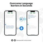 Real-Time AI Language Translator Earbuds - 144 Languages