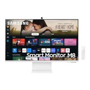 SAMSUNG 32-Inch 4K UHD Smart Monitor with AI