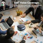 Soomfon AI Conference Speakerphone with 360° Mics