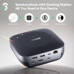 Soomfon AI Conference Speakerphone with 360° Mics