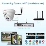 Anpviz 6MP UltraHD PoE Security Camera with Mic