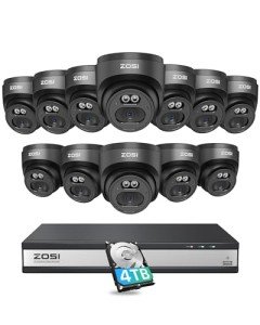 ZOSI 16CH 4K Home Security Camera System