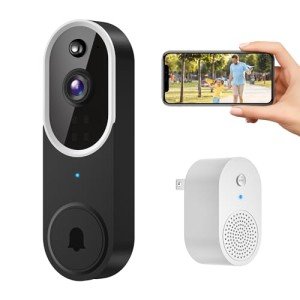 HotFun Wireless Smart Video Doorbell with AI Alerts