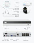 Reolink 4K AI Security Camera System with Auto-Tracking